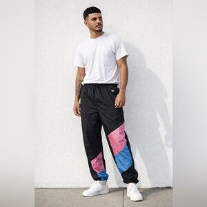 Ellesse Black Mesh Track Pants